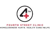 Fourth Street Clinic Homelessness Hurts. Healthcare Helps logo