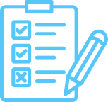 Clipboard with checkboxes and pencil icon